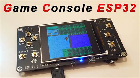 ESPlay Micro - Open Source Game Boy Console with ESP32 - YouTube