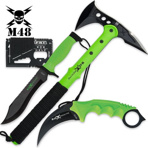 M48 Apocalypse Undead Survival Kit | BUDK.com - Knives & Swords At The Lowest Prices!