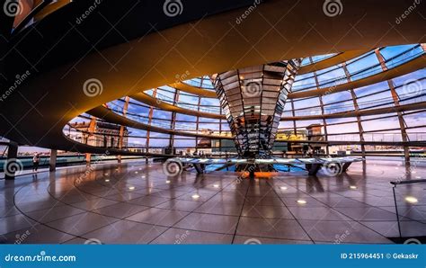 The Reichstag Dome Is A Glass Dome Constructed On Top Of The Rebuilt Reichstag Building ...