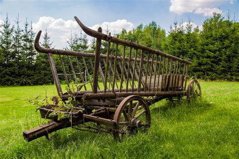 Old Wooden Cart Free Stock Photo - Public Domain Pictures