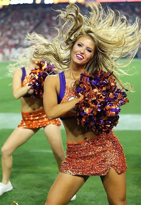 Clemson Tigers Cheerleaders | Cheerleading, Cheerleading outfits ...