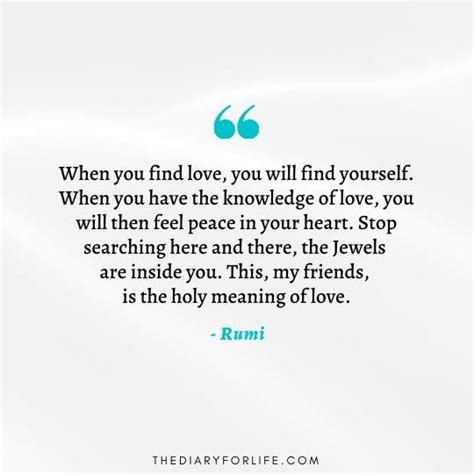 35 Rumi Quotes On Self Love And Self Worth - ThediaryforLife