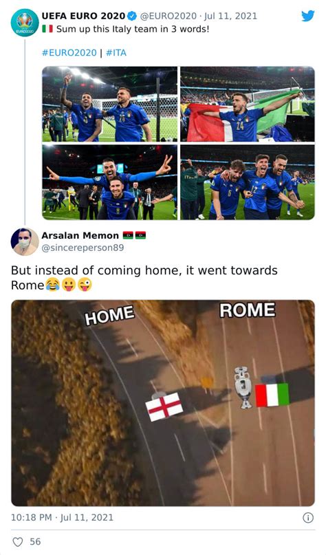 England Loses Euro 2020 To Italy And Here Are 29 Of The Internet’s Best Reactions And Memes To ...