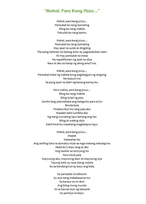 Way Maker Tagalog Lyrics