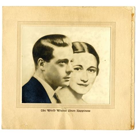 King Edward VIII and Wallis Simpson, 1936, Abdication Letter With Their ...