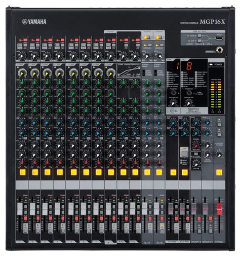 Yamaha MGP16X 16 Channel Mixer With Dual Digital Effects Processors - HyTek Electronics