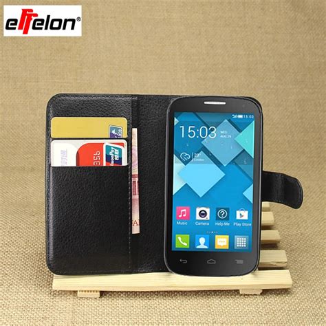 Aliexpress.com : Buy Effelon For Alcatel case PU Leather Case Stand ...