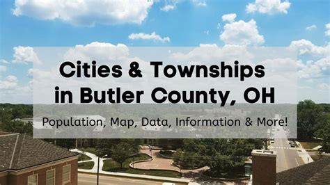 Cities & Townships in Butler County OH - 🎯 COMPLETE List of Butler County Townships & Cities ...