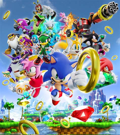 Discover 80+ sonic characters wallpaper - in.coedo.com.vn