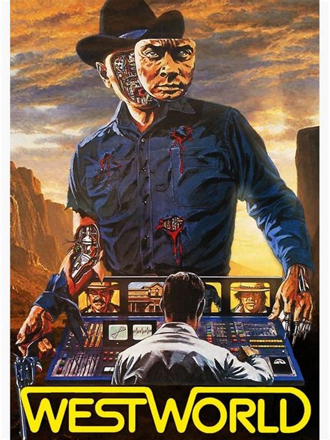 Westworld 1973 Poster Poster by omfgtimmy in 2021 | Westworld 1973 ...