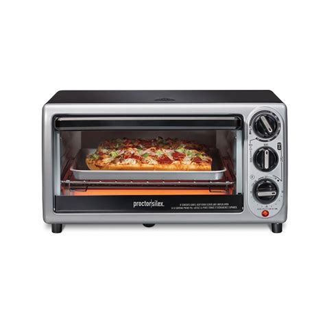 Proctor Silex 4 Slice Toaster Oven | Whole Mom