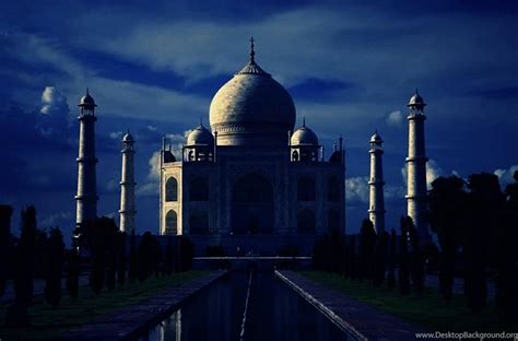 Taj Mahal Blue Theame Hd Backgrounds Wallpapers Wallpaperss HD Desktop ...