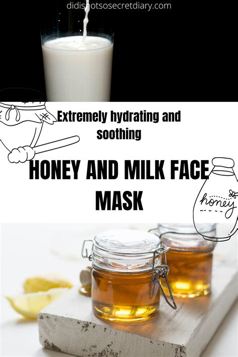 Honey And Milk Homemade Face Mask | Homemade hydrating face mask, Glowing skin mask, Homemade ...