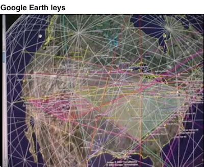 Ley Lines United States Map