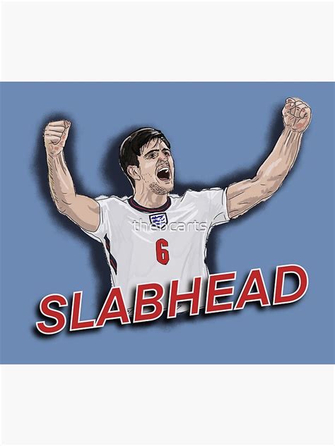 "Harry Maguire Slabhead " Poster for Sale by thebcarts | Redbubble