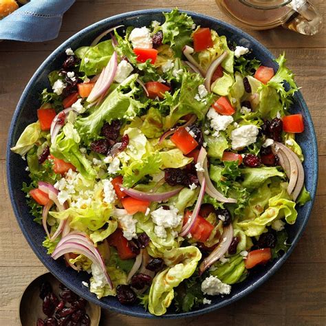 Festive Tossed Salad with Feta Recipe: How to Make It | Taste of Home