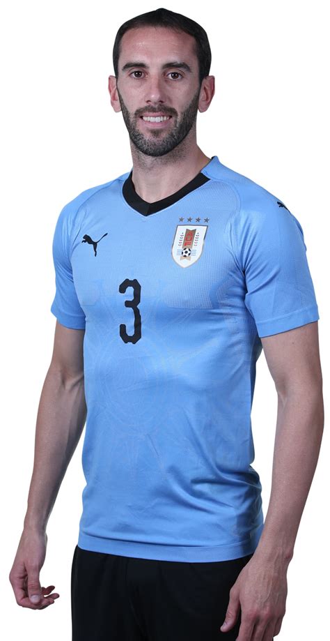 Diego Godin Uruguay football render - FootyRenders