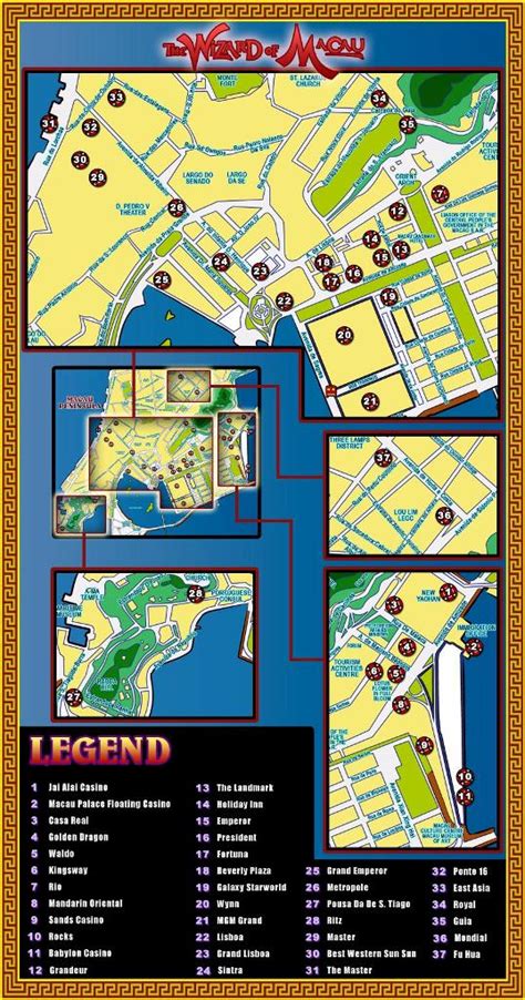 Maps of Macau