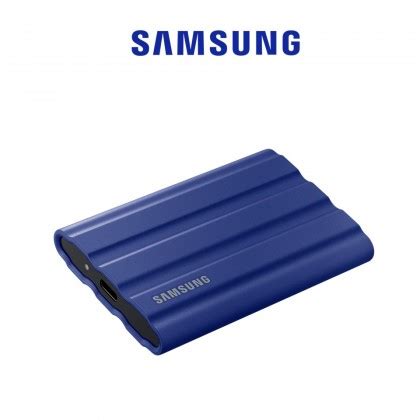 SAMSUNG SSD PORTABLE T7 SHIELD 1TB - BLUE