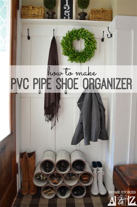 PVC Pipe Shoe Organizer How To