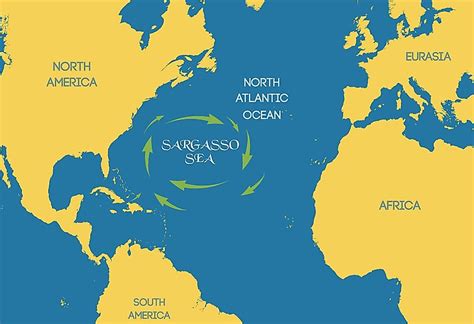 Which Sea Has No Coastline? - WorldAtlas