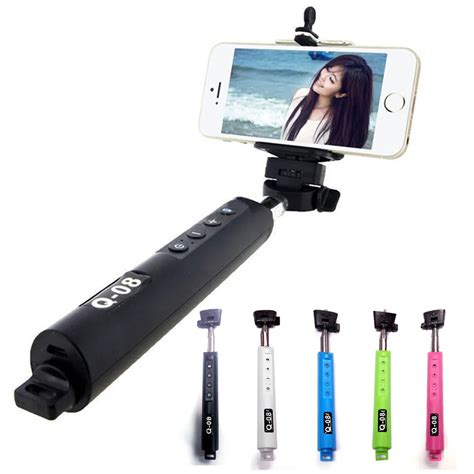 Universal Bluetooth Mobile Phone Mini Handheld Selfie Stick Extendable ...