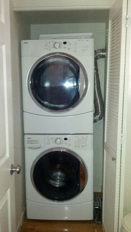 appliances - How to move stacked washer/dryer from closet - Home Improvement Stack Exchange