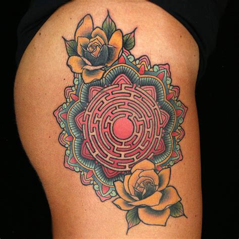 Maze Tattoo by Garrett Bisbee | Maze tattoo, Tattoos, Ink master