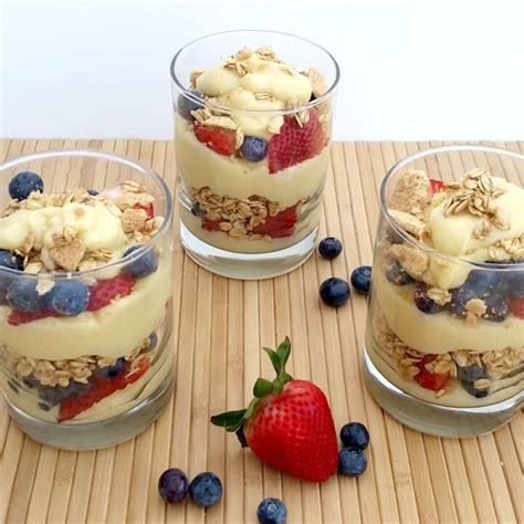 Fresh Fruit and Custard Pudding Cups - My Pinterventures