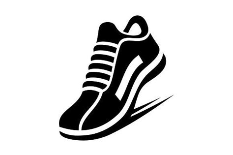 Running Shoe Icon | Shoe logo design, Shoe logo ideas, Shoes vector