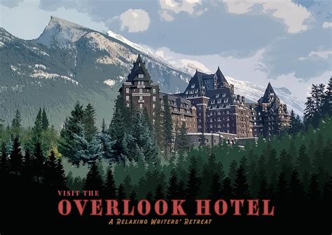 Overlook Hotel Poster. the Shining Inspired Movie Poster. Fictional ...