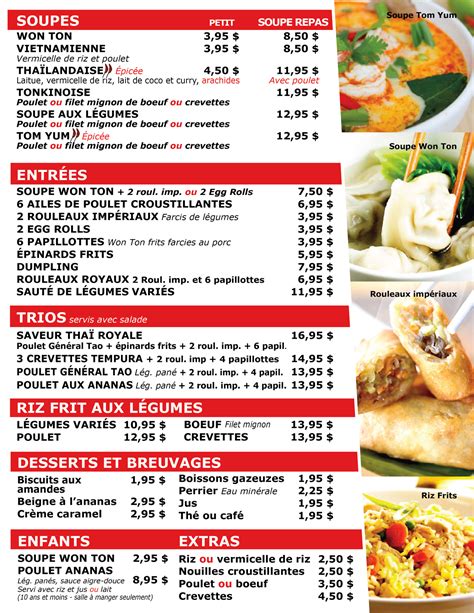 Restaurant Saveur Thai Menu | Hot Sex Picture