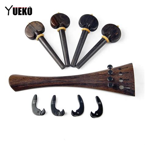 YUEKO cello parts set rosewood high quality cello accessories-in Other Parts & Accessories from ...