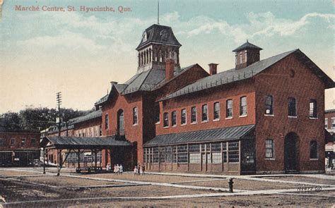 Marché Centre ST Hyacinthe Quebec Canada 1903 15 Valentine Postcard ...