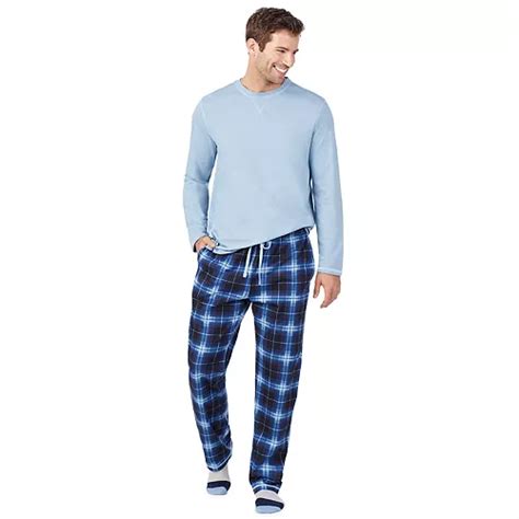 Men's Cuddl Duds Classic Pajama Set