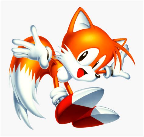 Tails Sonic Mania Rendering Character Png Clipart Cartoon Character ...