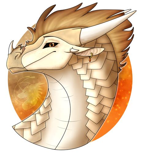 Qibli Headshot | Wings of Fire by Owibyx on DeviantArt