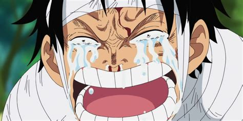 Monkey D. Luffy Crying