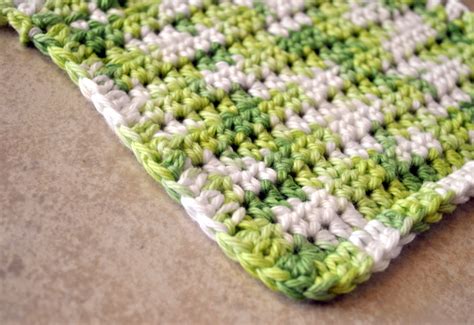 Easiest Crochet Dishcloth Pattern - Templates Printable Free