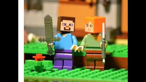 Minecraft Steve And Alex Lego
