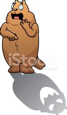 Cartoon Groundhog Shadow Stock Vector | Royalty-Free | FreeImages