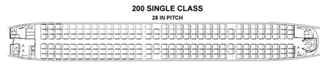 14++ Seating layout ryanair 737