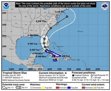 Tropical Storm Elsa Shifts Closer To Central Florida • DisneyTips.com