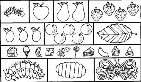 Get This The Very Hungry Caterpillar Coloring Pages Free for Kids - 36581