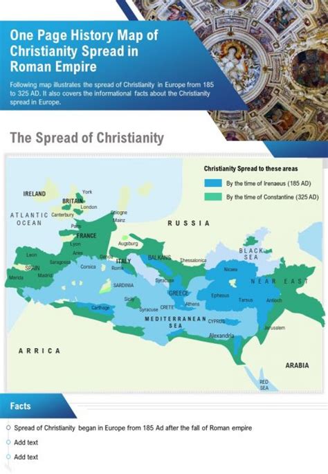 Roman Empire Christianity Map