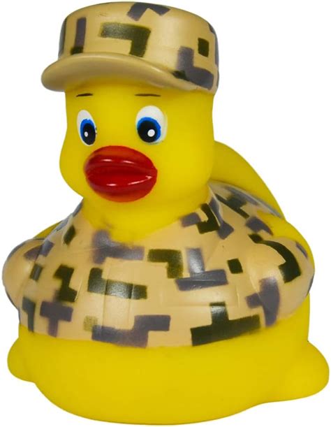 Amazon.com: Army Rubber Duck, New, US Army Camouflage dressed Floater ...