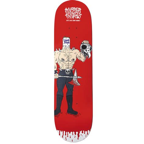 Liquid Death x Tony Hawk Blood Skateboard Deck - Sk8 Collector