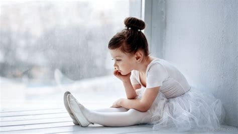 Sad Ballerina Girl