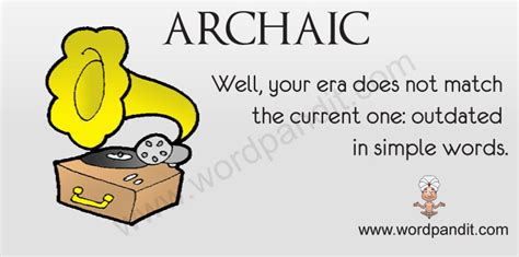 Meaning of Archaic