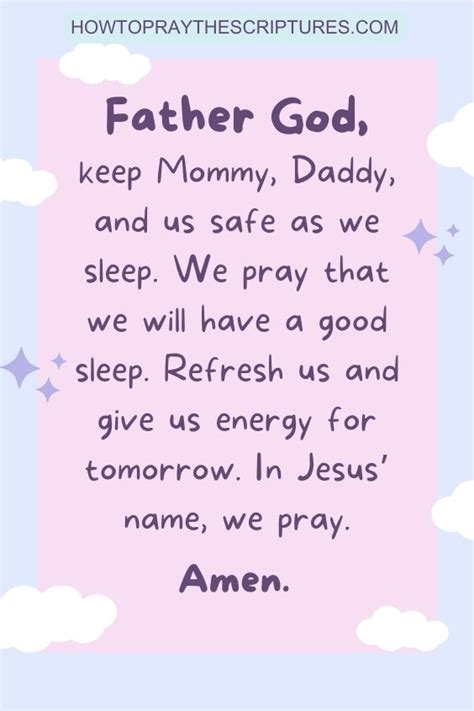 A Good Night Prayer For My Toddlers